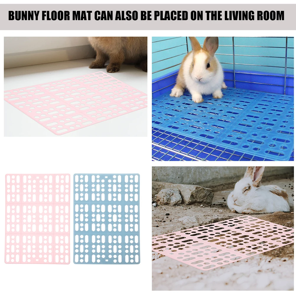 4 Pcs Pet Cage Mat Foot Pads Bunny Mats Rabbit Small Bed Feet Digging for Rabbits Plastic Animal Floor
4 Pcs Pet Cage Mat Foot Pads Bunny Mats Rabbit Small Bed Feet Digging for Rabbits Plastic Animal Floor