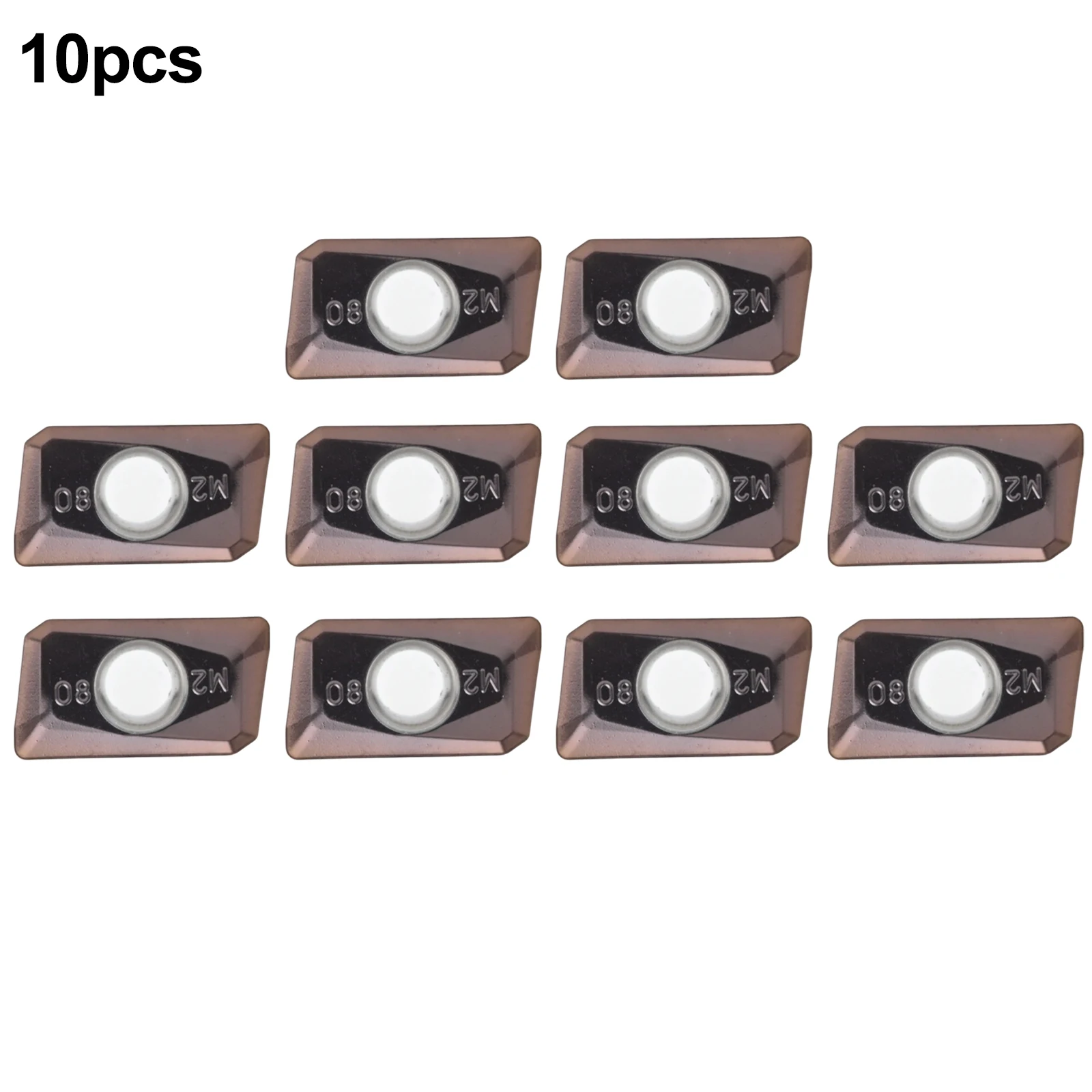 Includes 10pcs APMT1604DERH2 Indexable Carbide Inserts Designed to Withstand Challenging Processing Conditions
Includes 10pcs APMT1604DERH2 Indexable Carbide Inserts Designed to Withstand Challenging Processing Conditions