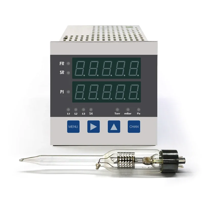 CX-PRN2752F Hot Cathode High Vacuum Ionization Gauge Full Range Gauge Composite Digital Vacuum Gauge
CX-PRN2752F Hot Cathode High Vacuum Ionization Gauge Full Range Gauge Composite Digital Vacuum Gauge