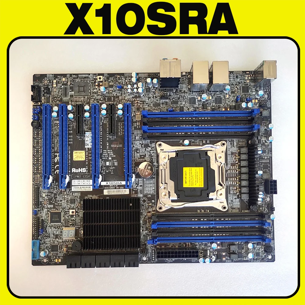 X10SRA для материнской платы Supermicro Xeon E5-2600/1600 v4/v3 Core i7 LGA2011 DDR4 PCI-E 3,0 SATA3
X10SRA для материнской платы Supermicro Xeon E5-2600/1600 v4/v3 Core i7 LGA2011 DDR4 PCI-E 3,0 SATA3