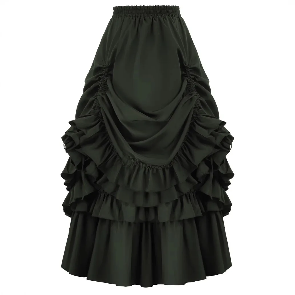 Gothic f Skirt loween Costume Large Size Victorian Medieval Long Dr k Sle under Skirt for Women's Faion
Gothic f Skirt loween Costume Large Size Victorian Medieval Long Dr k Sle under Skirt for Women's Faion