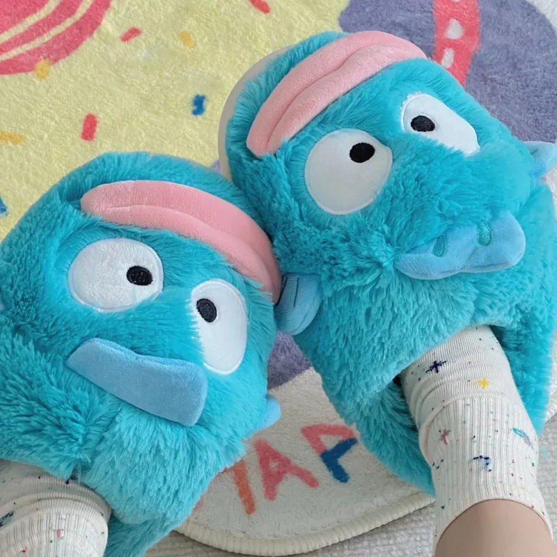 Ugly Fish Cotton Slippers 2023 New Women's Winter Plush Thickened Couples Plush Slippers Indoor Cotton Slippers at Home
Ugly Fish Cotton Slippers 2023 New Women's Winter Plush Thickened Couples Plush Slippers Indoor Cotton Slippers at Home