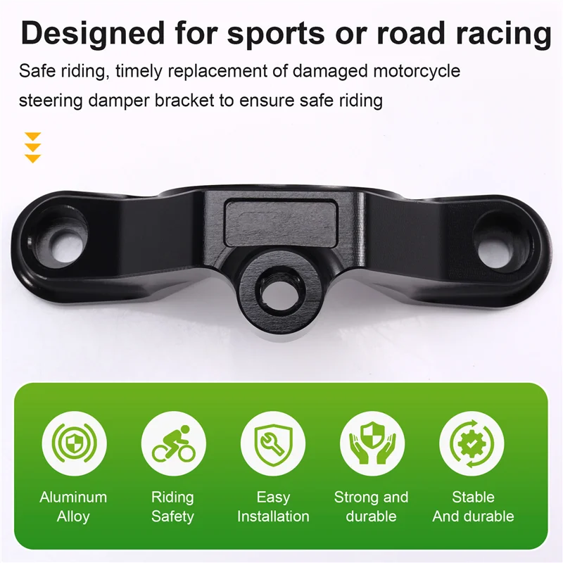 ABQB-Motorcycle Steering Damper Holder Kit Stabilizer Mounting Bracket For Kawasaki Ninja ZX-6R ZX 6R 636 ZX6R 2013-2025
ABQB-Motorcycle Steering Damper Holder Kit Stabilizer Mounting Bracket For Kawasaki Ninja ZX-6R ZX 6R 636 ZX6R 2013-2025