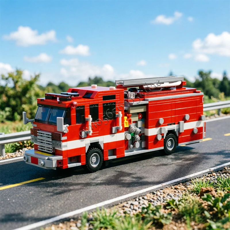 1094 PCS MOC City Engineering Fire truck No. 68 Model Technology Building Block Creative Children Toy Educational Birthday Gift
1094 PCS MOC City Engineering Fire truck No. 68 Model Technology Building Block Creative Children Toy Educational Birthday Gift