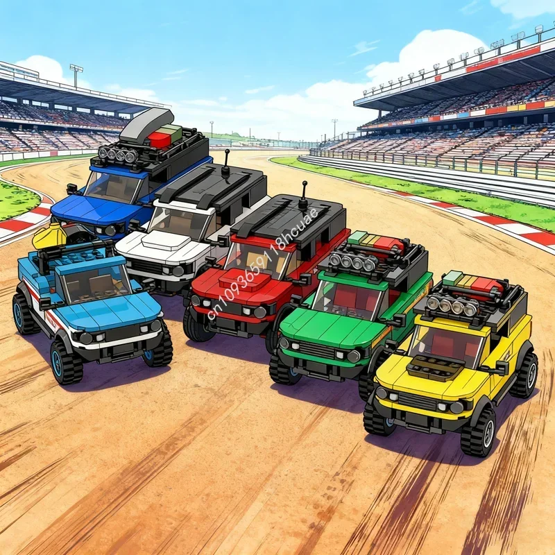 1788pcs MOC Built Tough Bronco Set Six Colors Model Building Blocks Construction Idea Festival Gift Brick Toy Birthday
1788pcs MOC Built Tough Bronco Set Six Colors Model Building Blocks Construction Idea Festival Gift Brick Toy Birthday