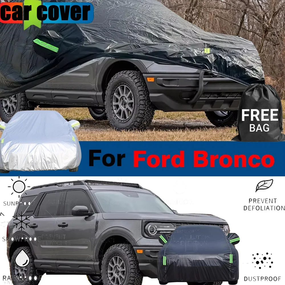 For Ford Bronco 2021 2022 2023 Waterproof Car Cover SUV Outdoor Indoor Anti UV Sun Snow Rain Scratch Prevent Cover
For Ford Bronco 2021 2022 2023 Waterproof Car Cover SUV Outdoor Indoor Anti UV Sun Snow Rain Scratch Prevent Cover