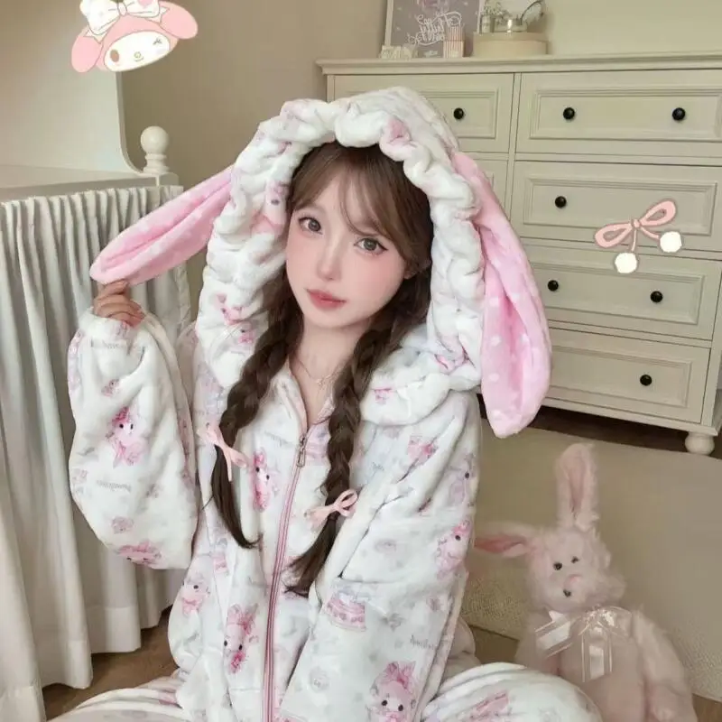 Пижамы Sanrios My Melody, милая креативная домашняя одежда с длинными рукавами для девочек, новые праздничные подарки, горячая распродажа, свободные удобные костюмы с героями мультфильмов
Пижамы Sanrios My Melody, милая креативная домашняя одежда с длинными рукавами для девочек, новые праздничные подарки, горячая распродажа, свободные удобные костюмы с героями мультфильмов