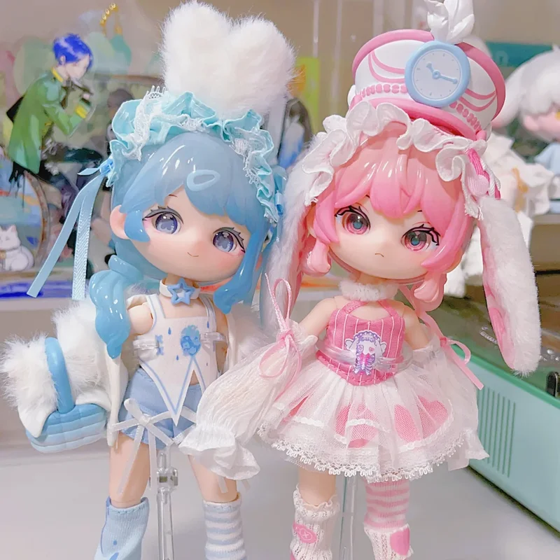 Liroro V2.5 Binary Sweetheart Series Ob11 1/12 Bjd слепая коробка Mystery Box подвижная милая экшн-фигурка аниме игрушки Рождественский подарок
Liroro V2.5 Binary Sweetheart Series Ob11 1/12 Bjd слепая коробка Mystery Box подвижная милая экшн-фигурка аниме игрушки Рождественский подарок