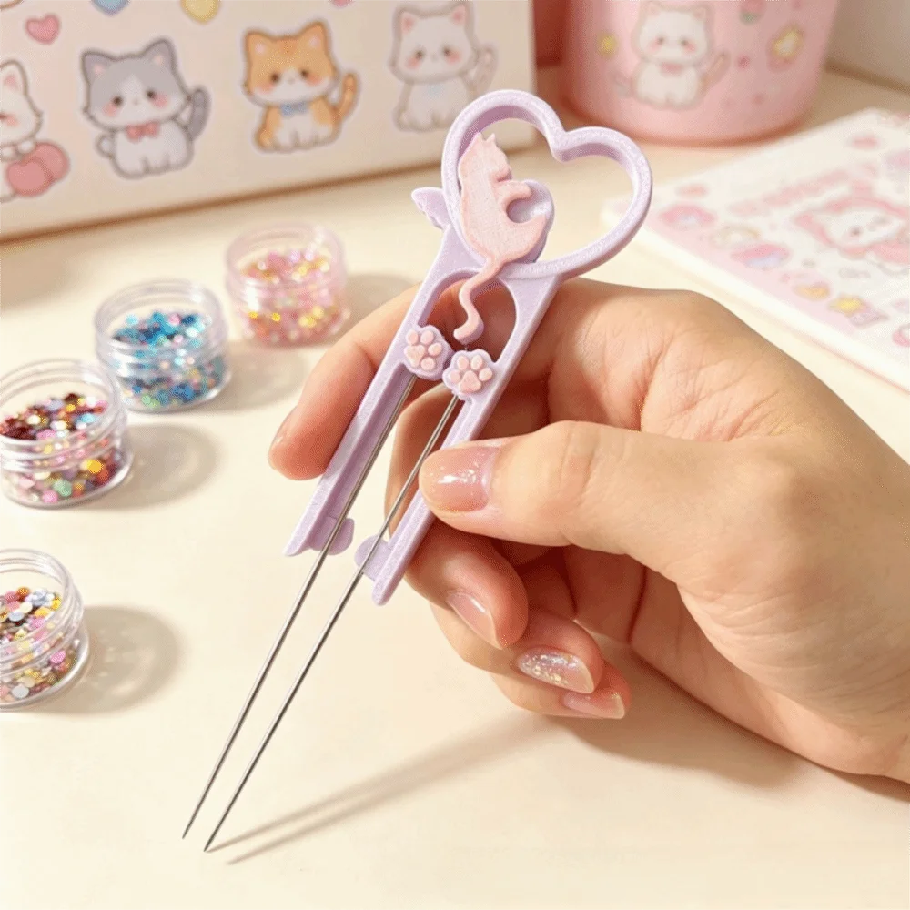 Cat Perler Bead Placement Pen Convenience Long Fuse Bead Double Needle Tool Dual Tip Smooth Collage Bead Tool Fuse Bead
Cat Perler Bead Placement Pen Convenience Long Fuse Bead Double Needle Tool Dual Tip Smooth Collage Bead Tool Fuse Bead