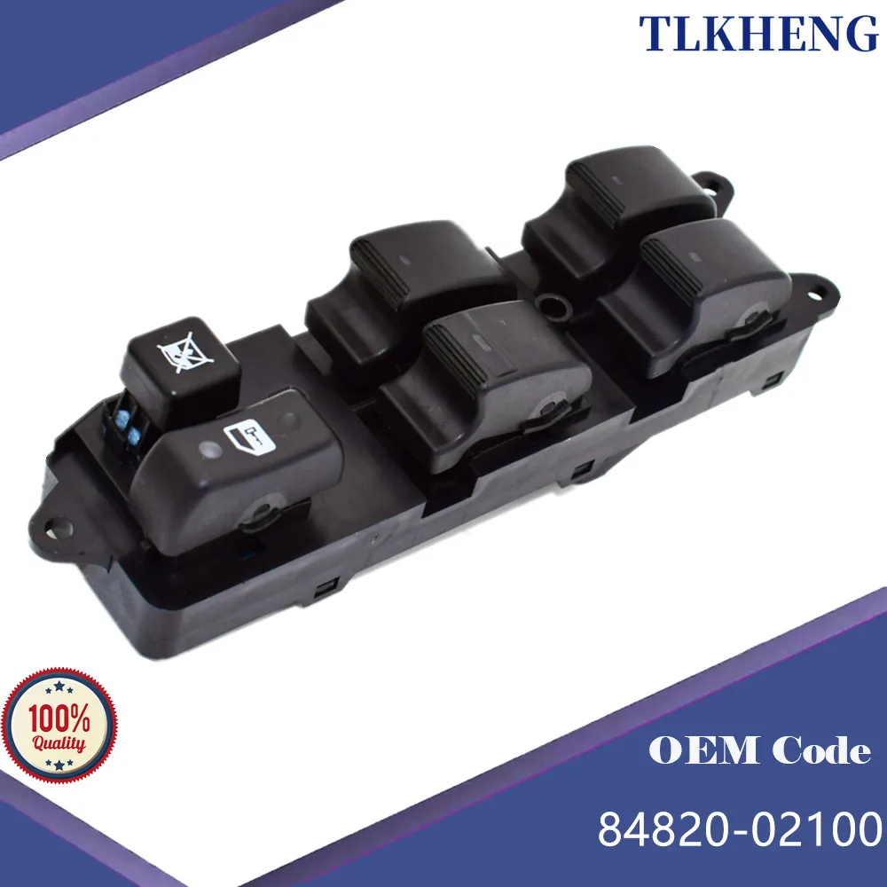 84820-02100 Electric Window Control Switch For Toyota Corolla Estate Saloon (_E12_) Verso 2004-2007
84820-02100 Electric Window Control Switch For Toyota Corolla Estate Saloon (_E12_) Verso 2004-2007