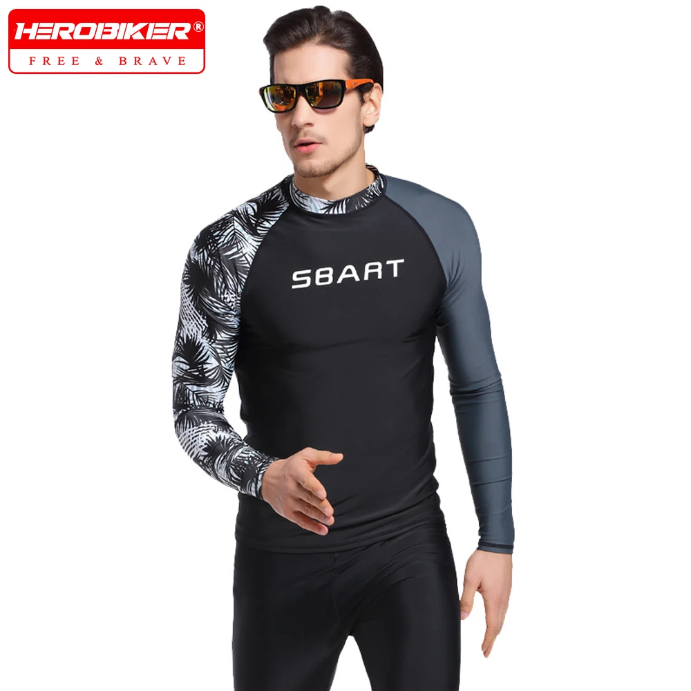 Quick drying Surf Shirt Rash Guard Surfing Diving Suit Swimwear T-shirt Men's UV Protect Surfing Rash Guard Long Sleeve Swimsuit
Quick drying Surf Shirt Rash Guard Surfing Diving Suit Swimwear T-shirt Men's UV Protect Surfing Rash Guard Long Sleeve Swimsuit