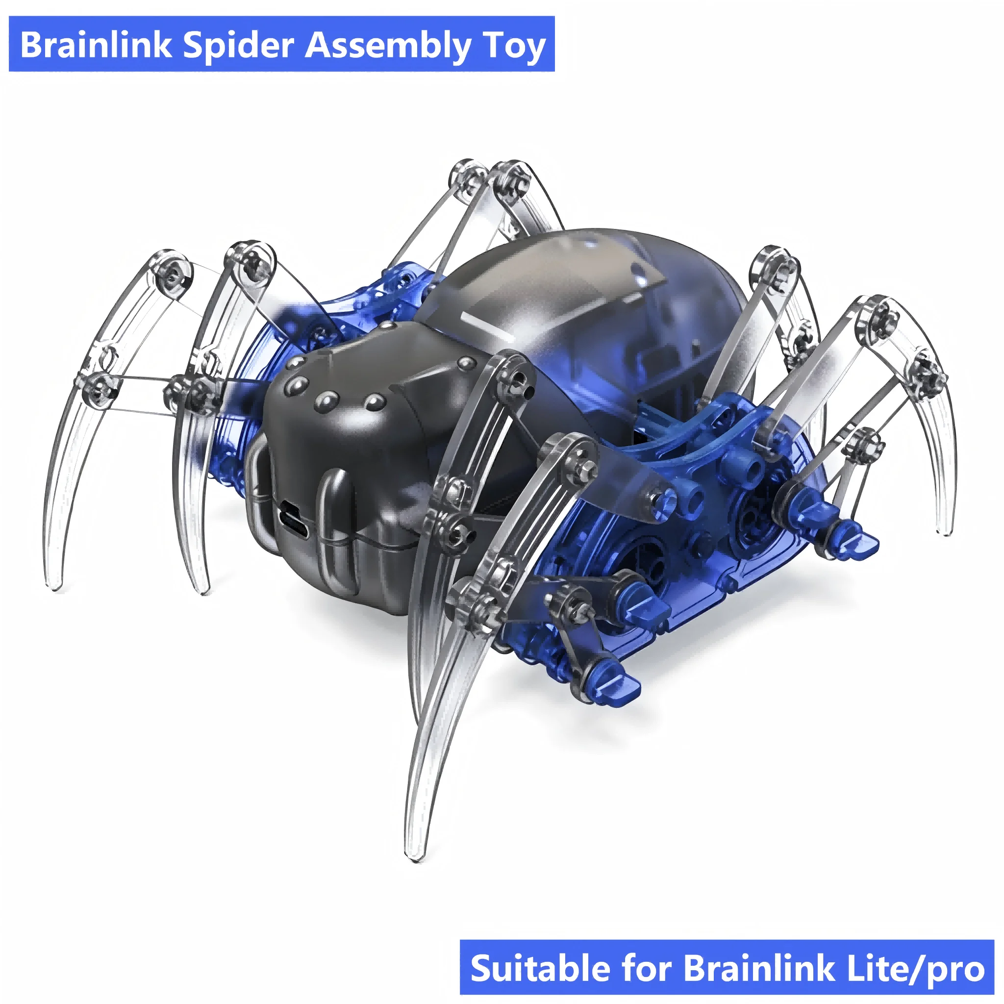 Детектор мозговых волн Brainlink Spider Robot – для самостоятельной сборки, требует повязку на голову Mindlink (не входит в комплект)
Детектор мозговых волн Brainlink Spider Robot – для самостоятельной сборки, требует повязку на голову Mindlink (не входит в комплект)