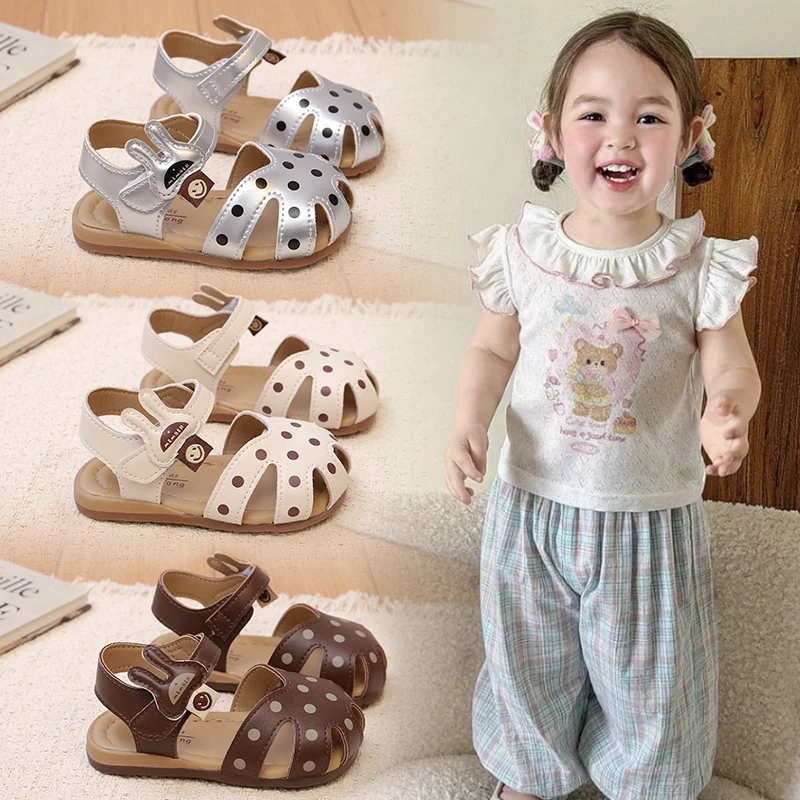Children Baby Sandals Girls Soft Sole Toddler Shoes 1-8 Years Old Silver Breathable Boys Beach Shoes Soft Non-slip Kids Sandals
Children Baby Sandals Girls Soft Sole Toddler Shoes 1-8 Years Old Silver Breathable Boys Beach Shoes Soft Non-slip Kids Sandals
