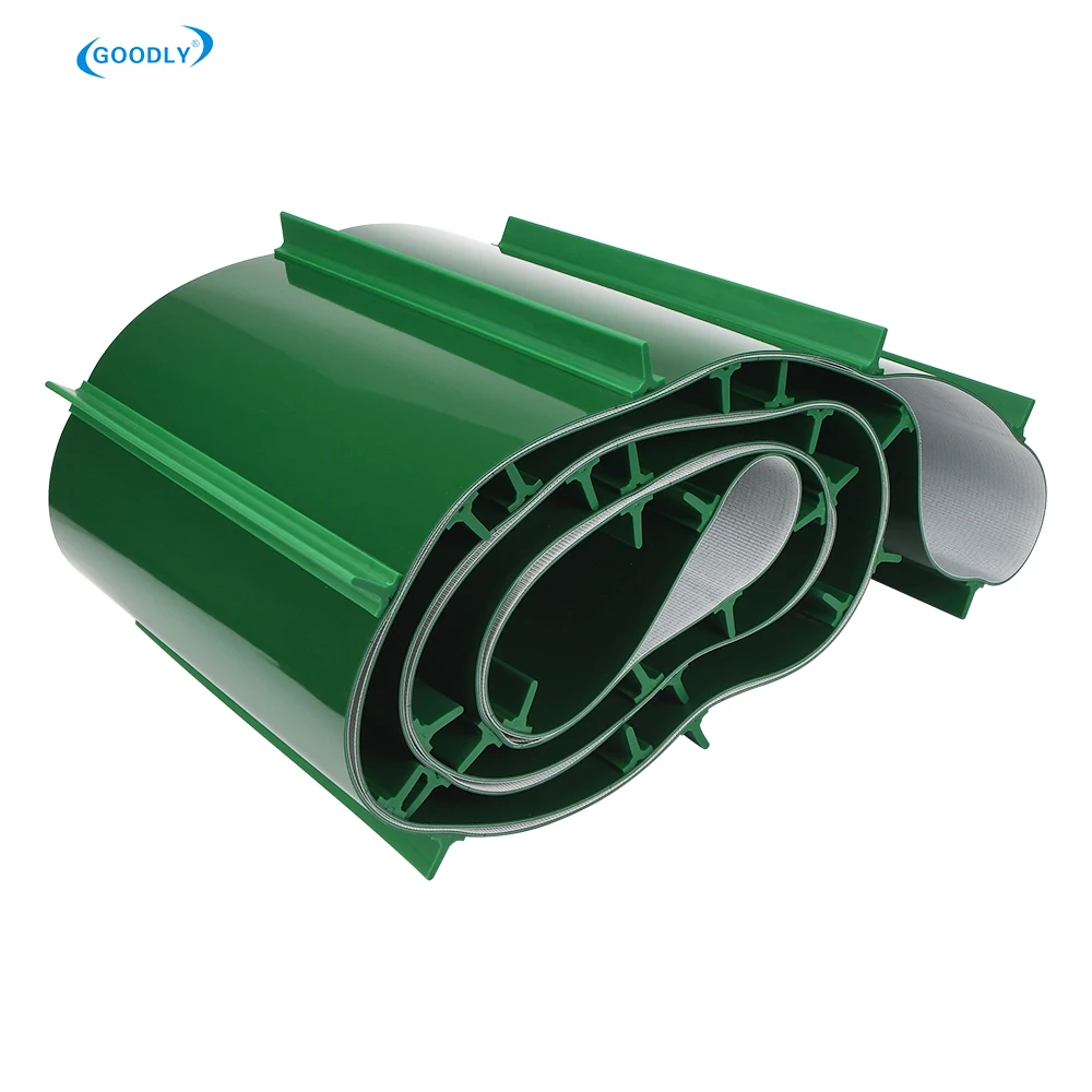 Customizable OEM Support Green PVC High Quality Conveyor Belt Transmission Belts with Cleats
Customizable OEM Support Green PVC High Quality Conveyor Belt Transmission Belts with Cleats
