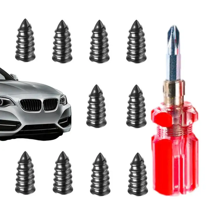 Tire Repair Rubber Nail Multifunctional Wheel Screw Wheel Puncture Repair Screws Set Of 10 With Screwdriver Set For Auto Truck
Tire Repair Rubber Nail Multifunctional Wheel Screw Wheel Puncture Repair Screws Set Of 10 With Screwdriver Set For Auto Truck