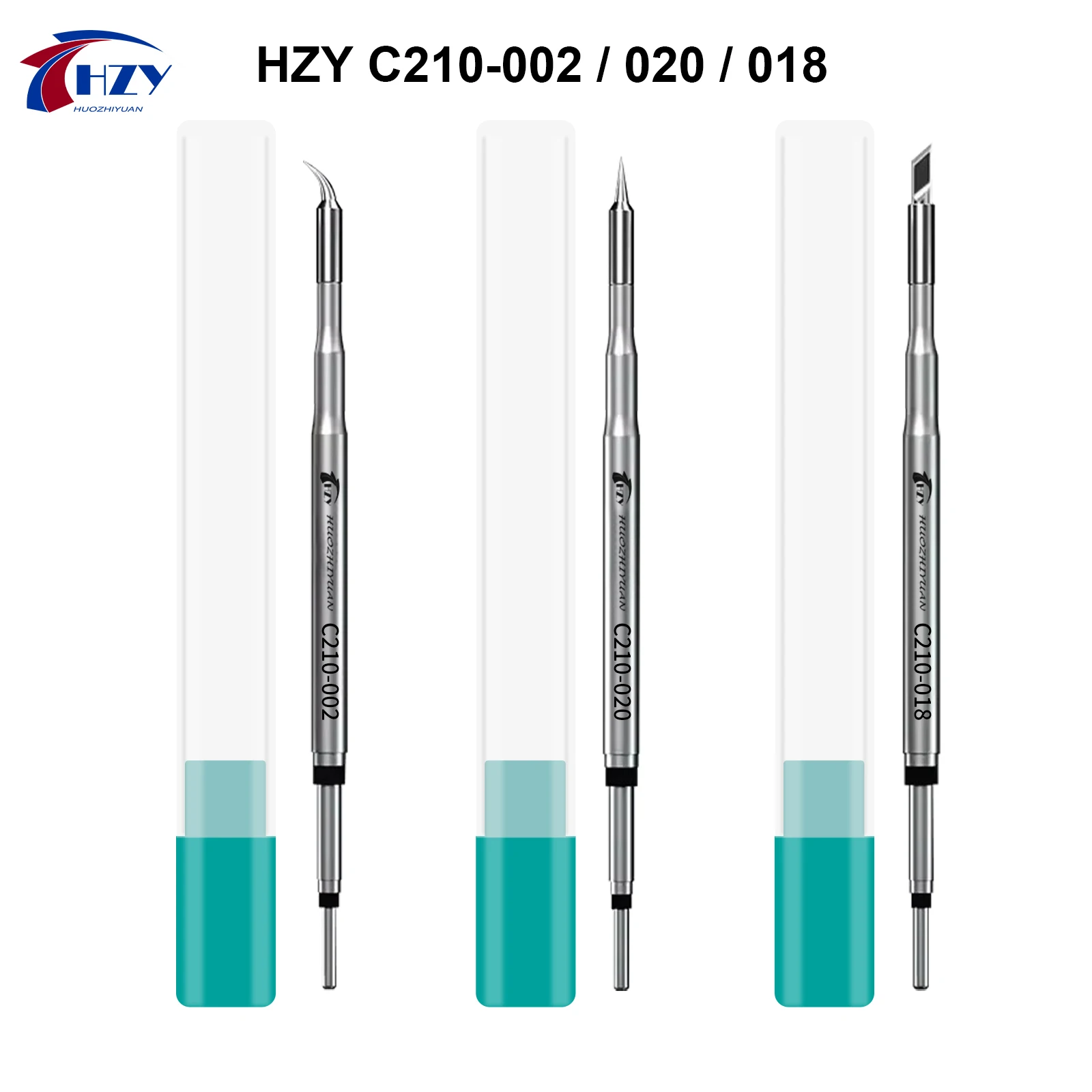 HZY C210 Soldering Iron Tips Replacement Various Models of Tip Electric Soldering Iron Tip C210-002/018/020 Soldering Rework
HZY C210 Soldering Iron Tips Replacement Various Models of Tip Electric Soldering Iron Tip C210-002/018/020 Soldering Rework