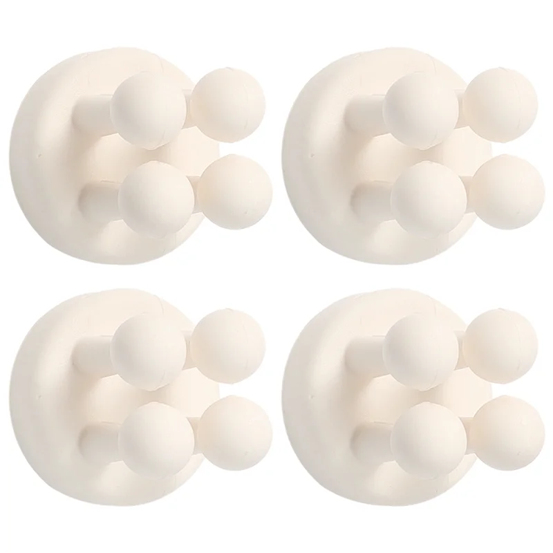 B97A-Silicone Toothbrush Holders(4 Pcs)- Multi-Function Self-Adhesive Wall-Mounted Hooks For Hanging Keys Ke A
B97A-Silicone Toothbrush Holders(4 Pcs)- Multi-Function Self-Adhesive Wall-Mounted Hooks For Hanging Keys Ke A