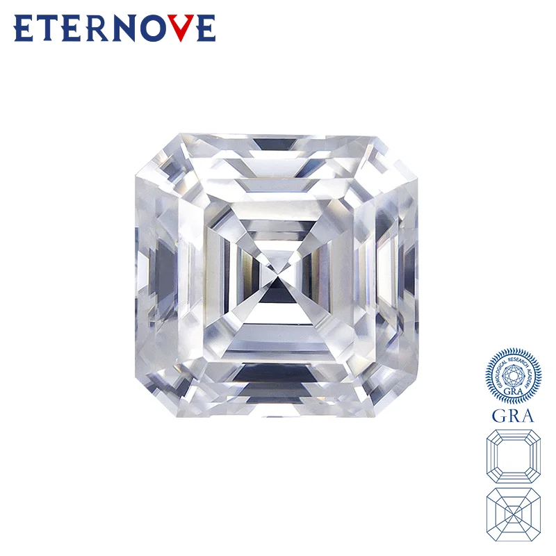 Super White Moissanite Diamond Jewelry Moissanite Loose Stone D color Asscher cut 0.5-5.0ct Pass Diamond Tester GRA Certificate
Super White Moissanite Diamond Jewelry Moissanite Loose Stone D color Asscher cut 0.5-5.0ct Pass Diamond Tester GRA Certificate
