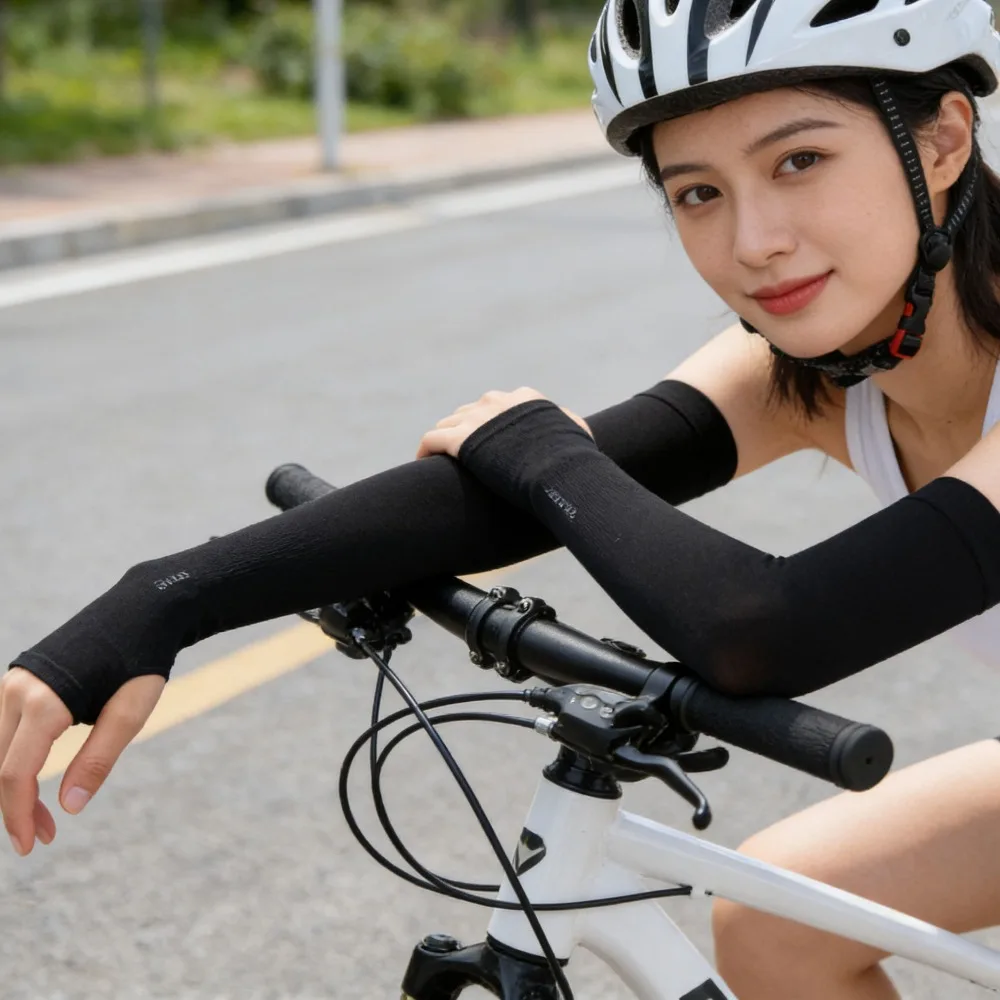Ice Cloth Cycling Arm Sleeves Summer Sun UV Protection Breathable Unisex Running Volleyball Outdoor Sports Sleeves
Ice Cloth Cycling Arm Sleeves Summer Sun UV Protection Breathable Unisex Running Volleyball Outdoor Sports Sleeves