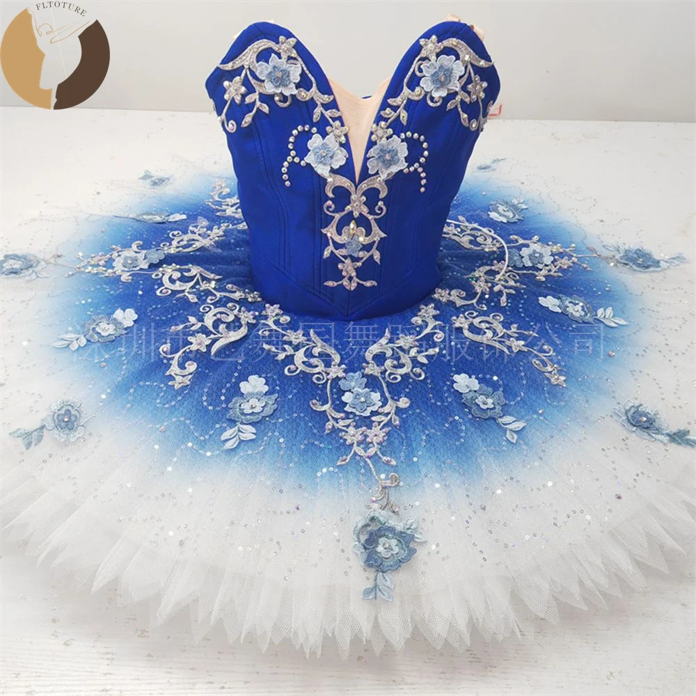 FLTOTURE YN2031 Women Classical 10 Layers Royal Blue Pancake Platter Tutu Skirt YAGP Ballet Variations Custom Made Costumes
FLTOTURE YN2031 Women Classical 10 Layers Royal Blue Pancake Platter Tutu Skirt YAGP Ballet Variations Custom Made Costumes