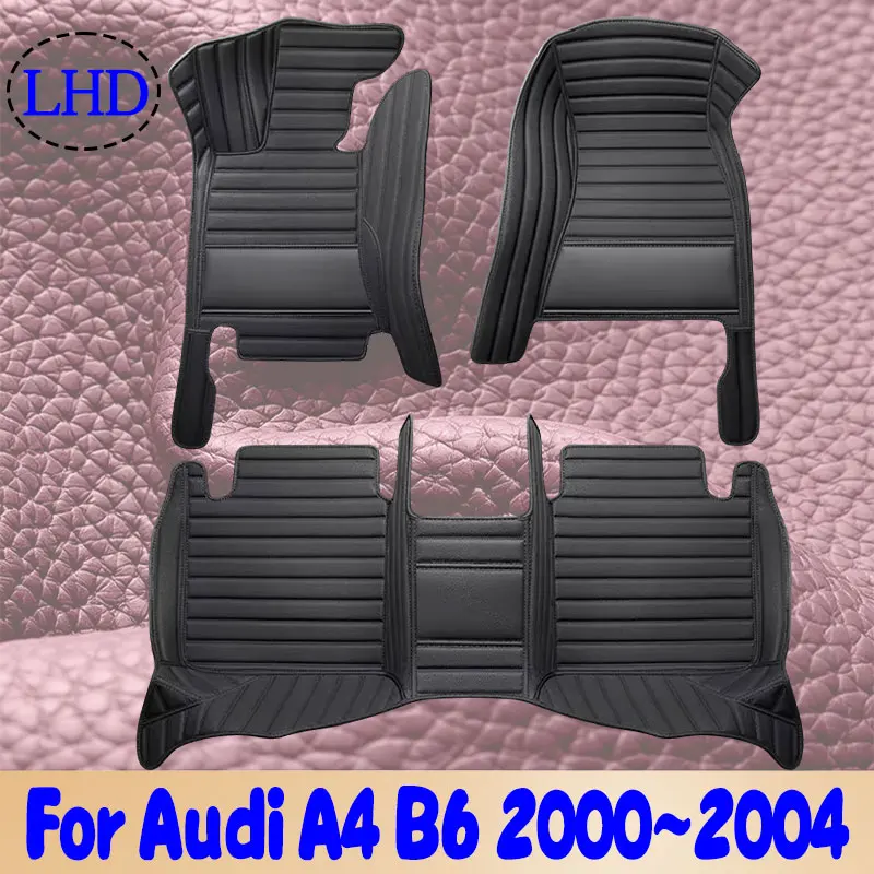 Car Floor Mats Suitable for Audi A4 B6 2000~2004 Anti slip and wear-resistant PU leather car interior mat
Car Floor Mats Suitable for Audi A4 B6 2000~2004 Anti slip and wear-resistant PU leather car interior mat