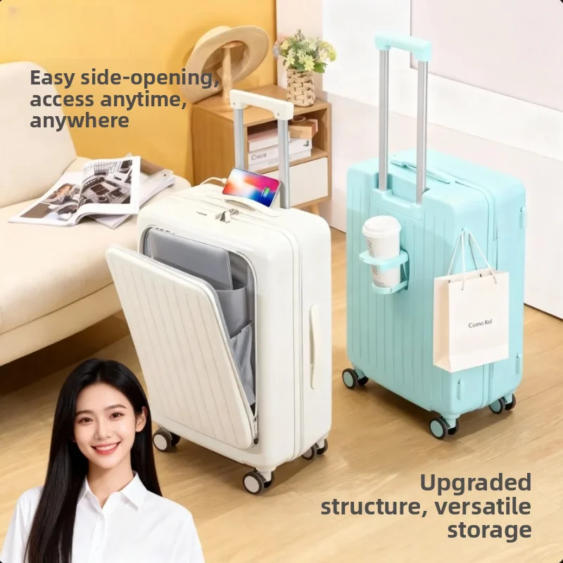 Утолщенный дорожный чемодан-сумка с кодовым замком, прочный и надежный, для студентов, портативный, ручная кладь
Утолщенный дорожный чемодан-сумка с кодовым замком, прочный и надежный, для студентов, портативный, ручная кладь