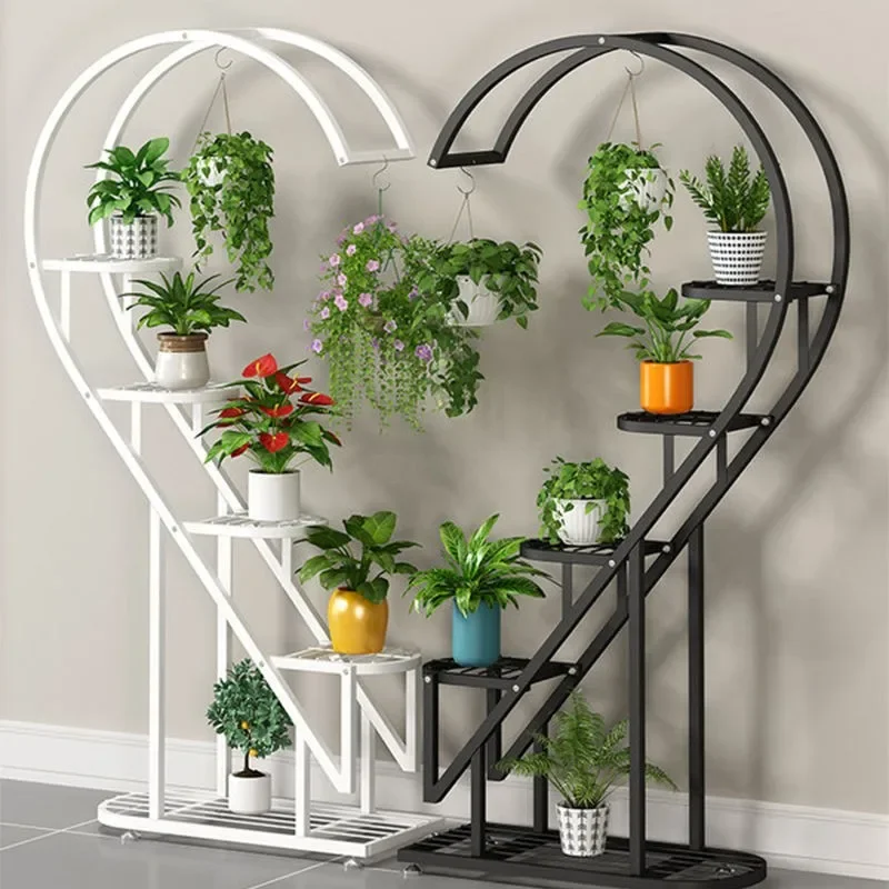 Heart Shape Balcony Flower Rack Living Room Garden Wrought Iron Multi Layer Planter Stand Outdoor Wedding Decoration
Heart Shape Balcony Flower Rack Living Room Garden Wrought Iron Multi Layer Planter Stand Outdoor Wedding Decoration