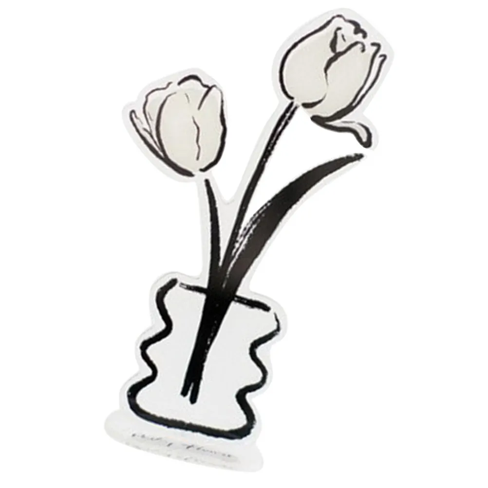 Acrylic Tulip Flower Memo Holder Clip Desktop Photo Display Stand for Notes Cards Postcards Office Home Wedding Decoration
Acrylic Tulip Flower Memo Holder Clip Desktop Photo Display Stand for Notes Cards Postcards Office Home Wedding Decoration