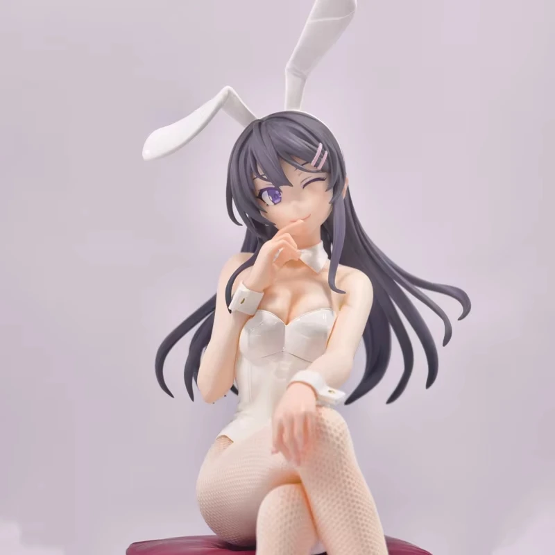 New 21cm Original Genuine Aniplex Rascal Does Not Dream Of Bunny Girl Sakurajima Mai Sitting Position Action Figure Model Toy Gi
New 21cm Original Genuine Aniplex Rascal Does Not Dream Of Bunny Girl Sakurajima Mai Sitting Position Action Figure Model Toy Gi
