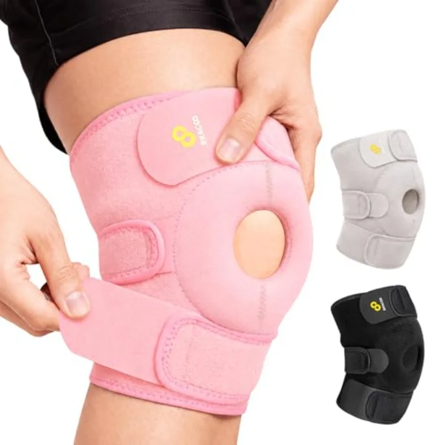 Knee Support Brace for Men Women, Adjustable Compression Sleeve Wrap Patellar Pad Tendon - Arthritis Pain, meniscus tear, Injur
Knee Support Brace for Men Women, Adjustable Compression Sleeve Wrap Patellar Pad Tendon - Arthritis Pain, meniscus tear, Injur
