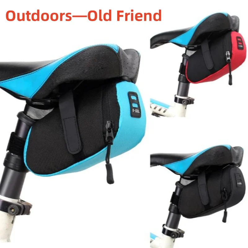 New Nylon Bicycle Saddle Bag Waterproof Mountain Bike Saddle Storage Seat Rear Tool Pouch Bag Saddle Outdoor Cycling Accessories
New Nylon Bicycle Saddle Bag Waterproof Mountain Bike Saddle Storage Seat Rear Tool Pouch Bag Saddle Outdoor Cycling Accessories
