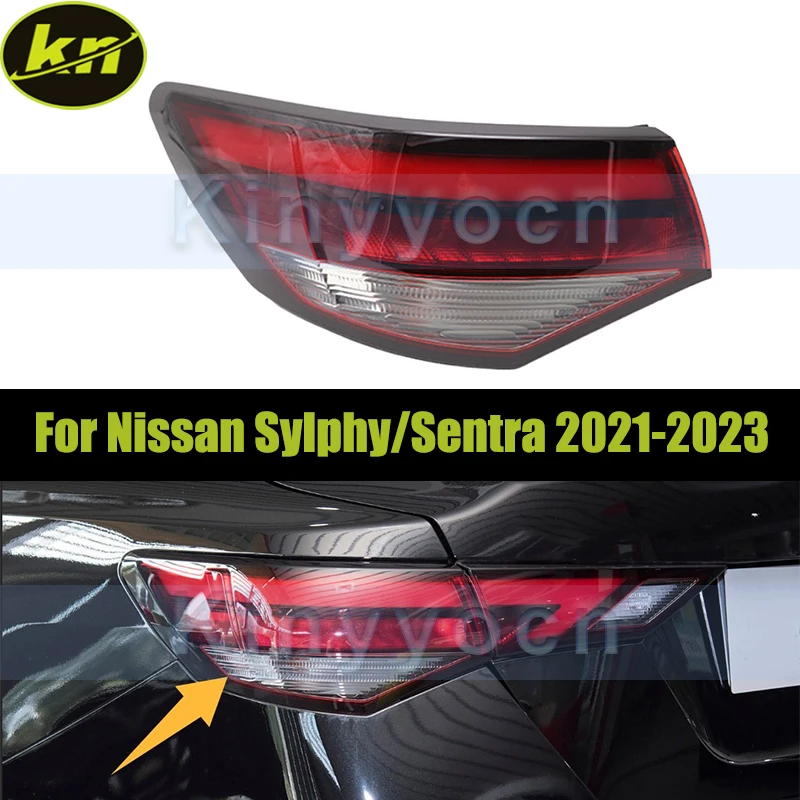 LED Rear Bumper Outside Tail Light Tail Lamp For Nissan Sylphy/Sentra 2021-2023 Tail Light Brake Light
LED Rear Bumper Outside Tail Light Tail Lamp For Nissan Sylphy/Sentra 2021-2023 Tail Light Brake Light