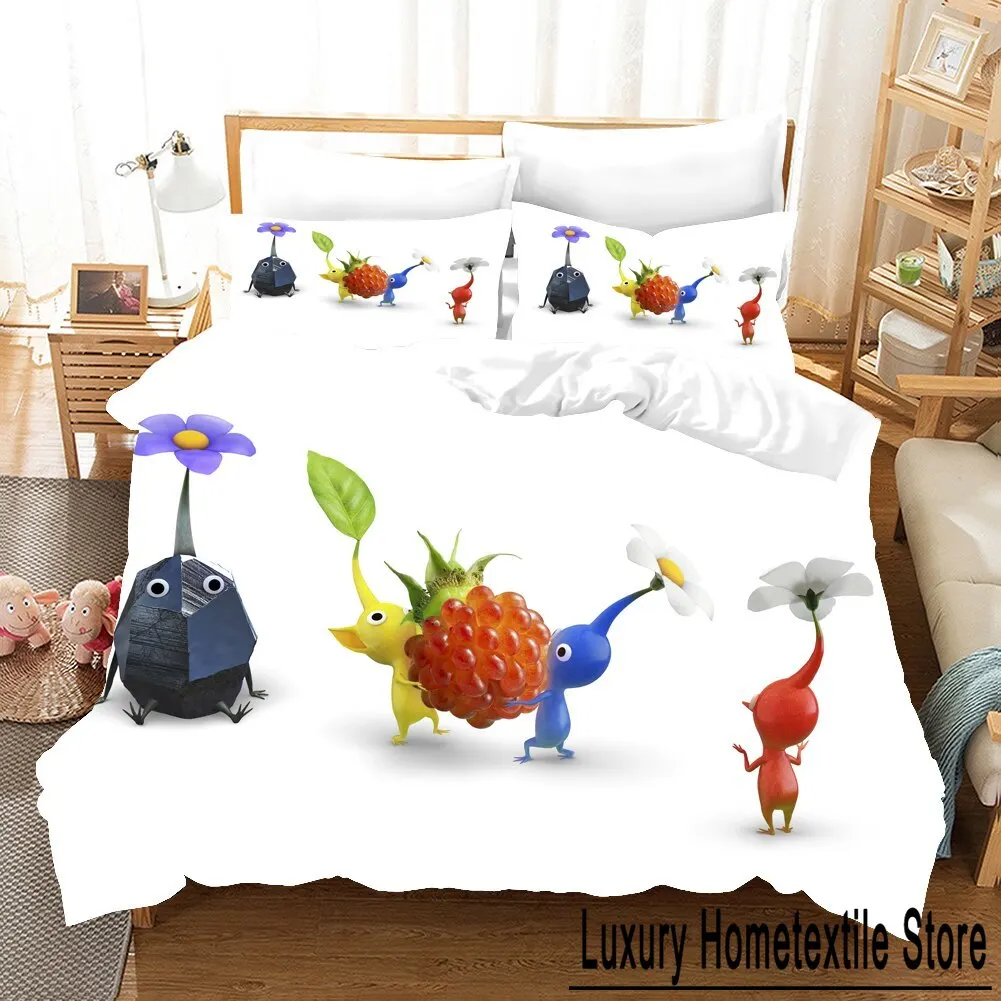 3D Printed Pikmins Game Bedding Set Boys Girls Twin Queen Size Duvet Cover Pillowcase Bed Kids Adult Fashion Home Textileextile
3D Printed Pikmins Game Bedding Set Boys Girls Twin Queen Size Duvet Cover Pillowcase Bed Kids Adult Fashion Home Textileextile