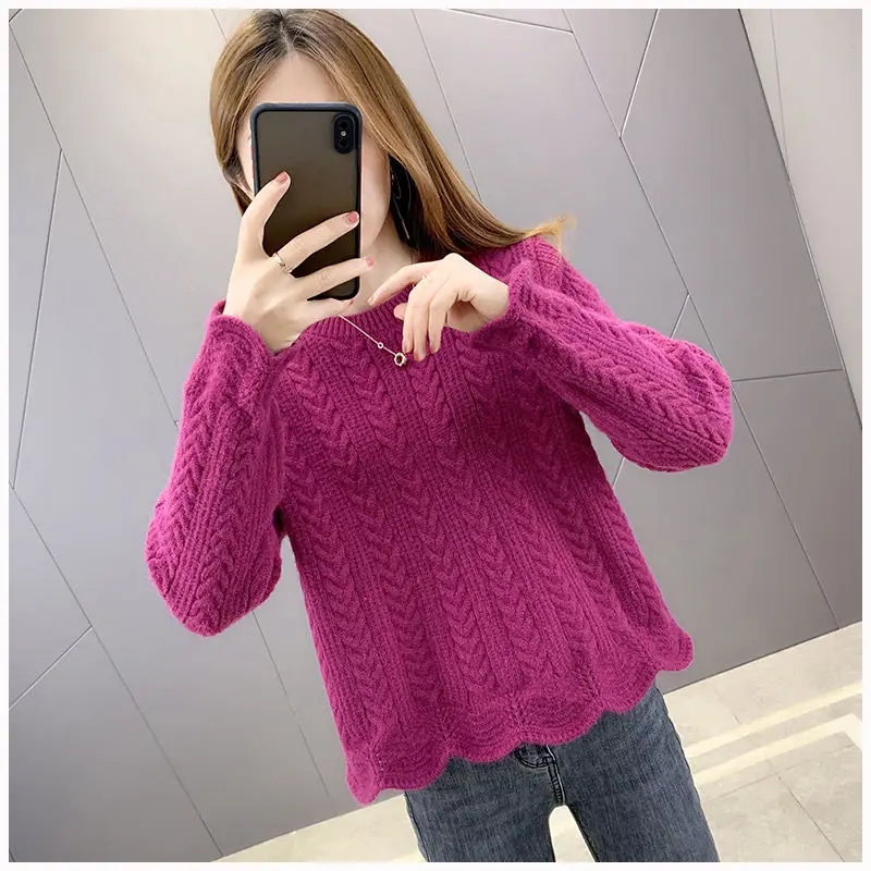 Autumn And Winter New Fashion Comfortable Sweater Bottoming Shirt Loose Joker Petal Sleeve High Waist Short Sweater Warm Coat
Autumn And Winter New Fashion Comfortable Sweater Bottoming Shirt Loose Joker Petal Sleeve High Waist Short Sweater Warm Coat