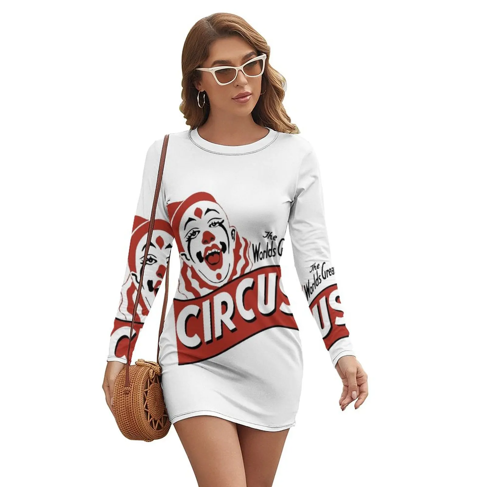 World's Greatest Circus Long-sleeved Dress dresses for prom women dresses womans clothing summer woman dress 2024
World's Greatest Circus Long-sleeved Dress dresses for prom women dresses womans clothing summer woman dress 2024
