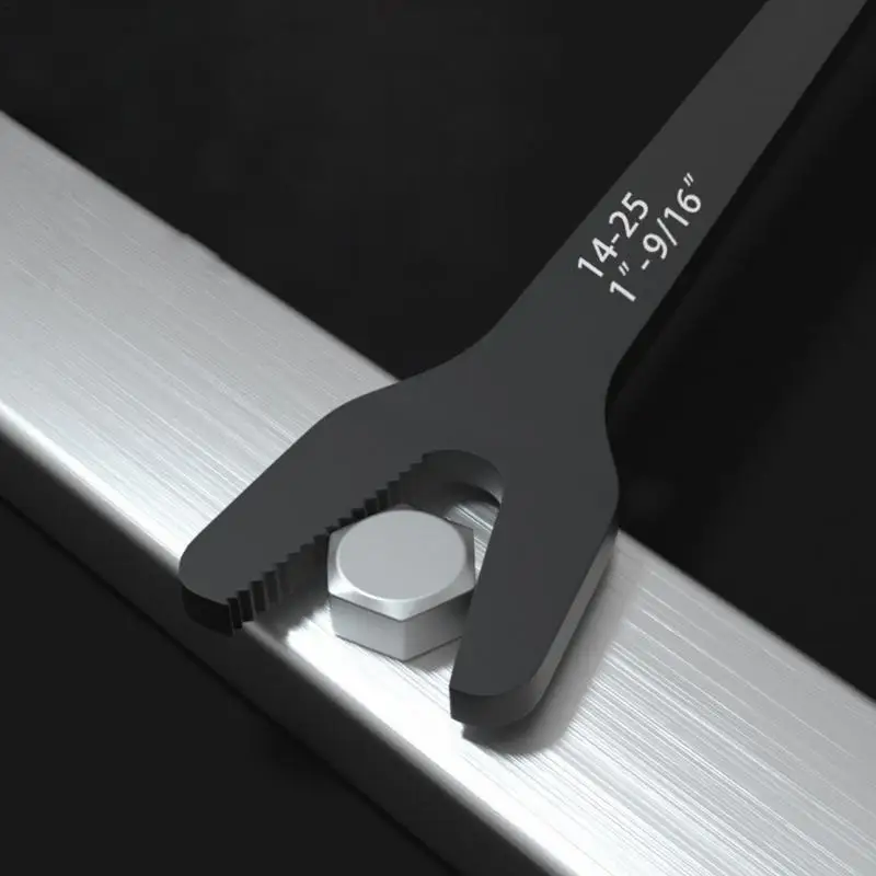 Chrome Vanadium Steel Wrenches Open End Multipurpose Wrenches Black V Shape Wrench Tools Portable Wrenches For Car Bicycle
Chrome Vanadium Steel Wrenches Open End Multipurpose Wrenches Black V Shape Wrench Tools Portable Wrenches For Car Bicycle