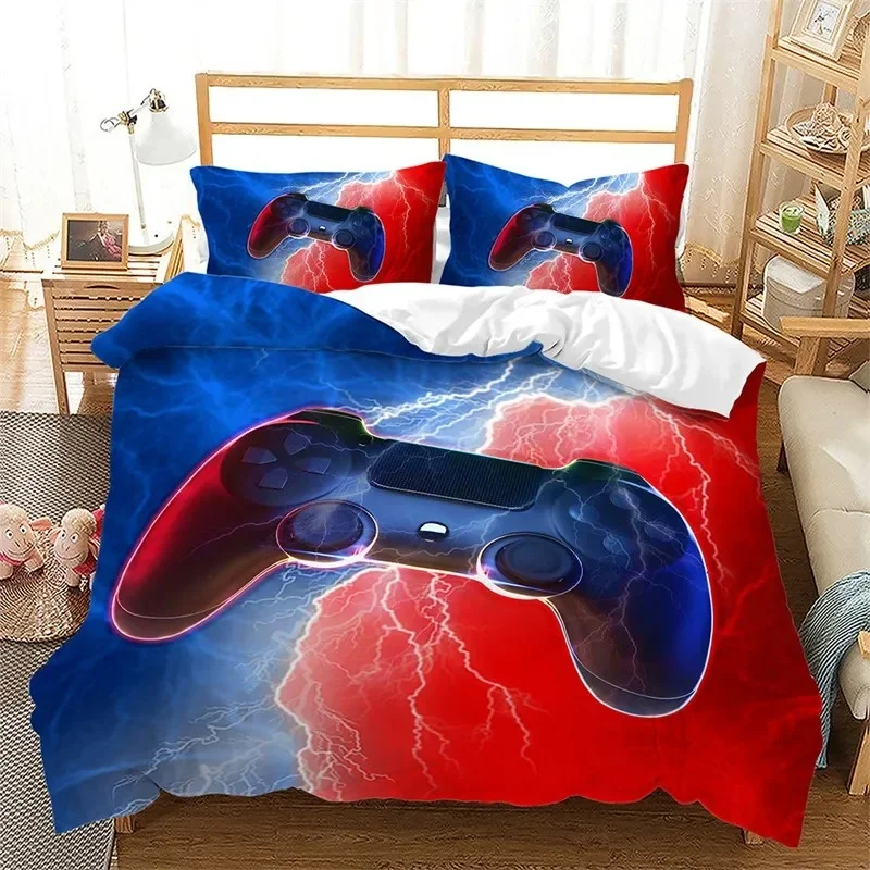 Game Bedding Set For Children And Boys, Handle Controller Duvet Cover Sets, Twin, Full, Queen, King Bedroom Set Gaming For Teen
Game Bedding Set For Children And Boys, Handle Controller Duvet Cover Sets, Twin, Full, Queen, King Bedroom Set Gaming For Teen