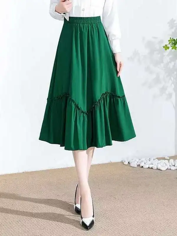 plus Size A-Line Skirt with Pockets Pleated Half-length for Middle-aged And Elderly Mothers Summer New Style Slimming And You...
plus Size A-Line Skirt with Pockets Pleated Half-length for Middle-aged And Elderly Mothers Summer New Style Slimming And You...