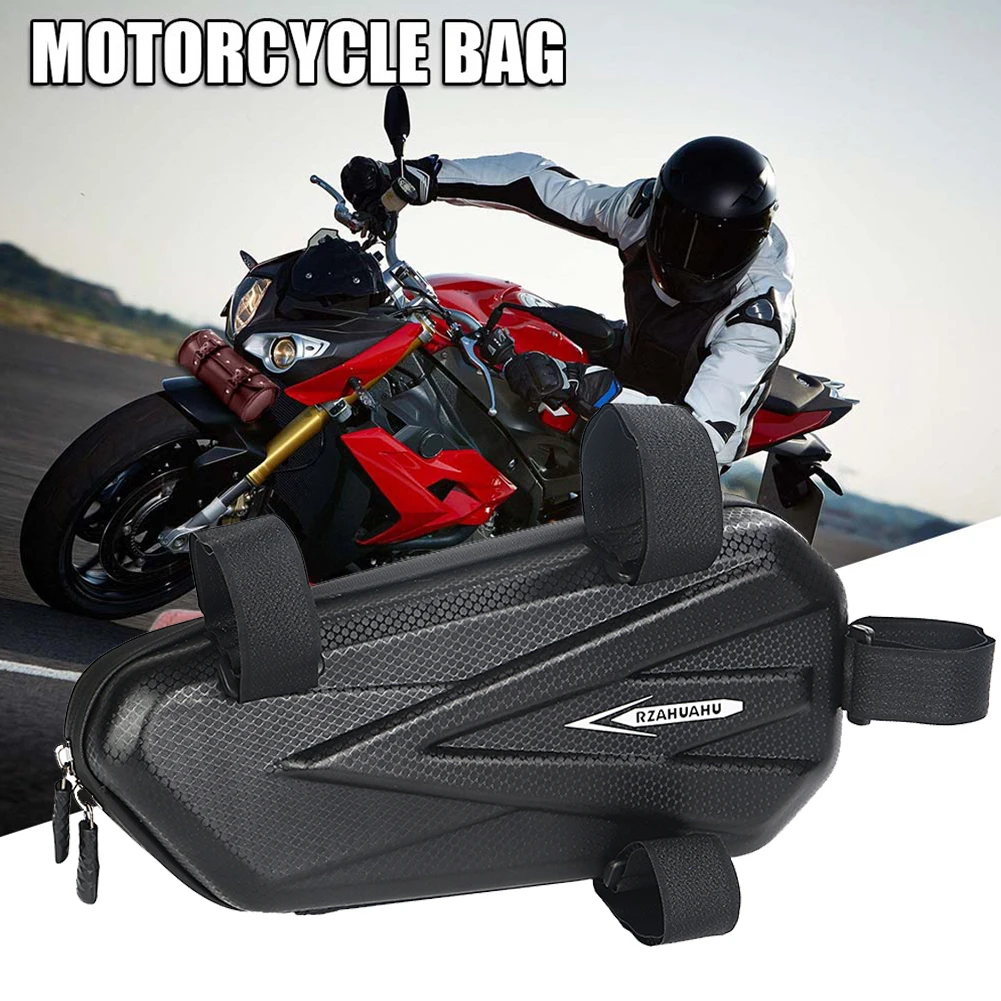 Hard Shell Triangle Bag Waterproof Engine Crash Bars Bag Multifunctional Mountain Bike Triangular Pouch for Universal Motorcycle
Hard Shell Triangle Bag Waterproof Engine Crash Bars Bag Multifunctional Mountain Bike Triangular Pouch for Universal Motorcycle