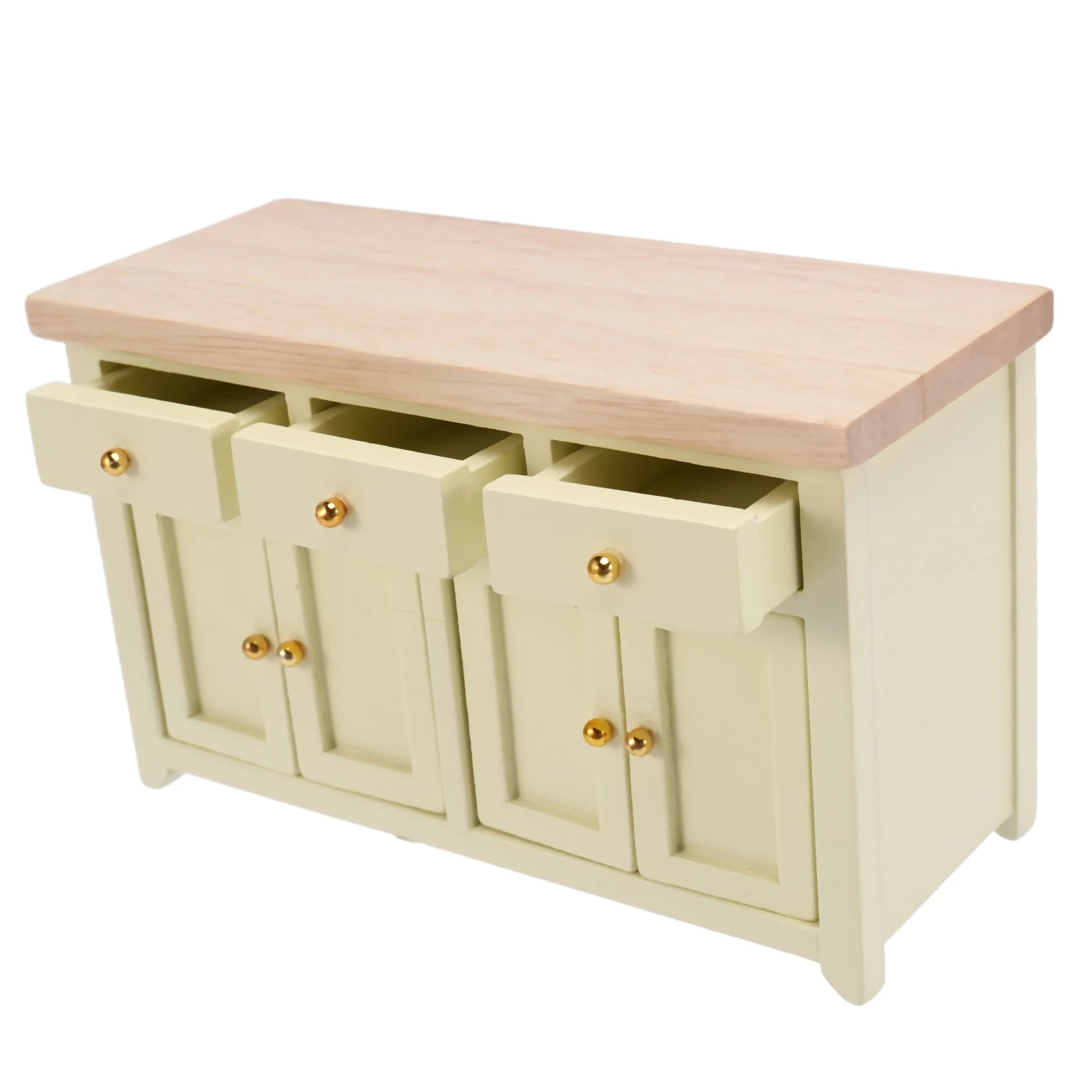 Practical 1:12 DollHouse Furniture Miniature Kitchen Sideboard Living Room Cabinet Closet Shelf 3 Drawer 2 Door Console Table A
Practical 1:12 DollHouse Furniture Miniature Kitchen Sideboard Living Room Cabinet Closet Shelf 3 Drawer 2 Door Console Table A