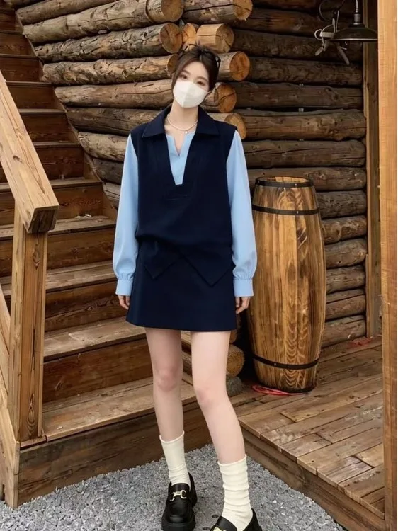 plus Size Fashion Set Women's Spring Korean Style plus MM High-End Feeling Fake Two-Piece Long Half-Skirt Two-Piece Set
plus Size Fashion Set Women's Spring Korean Style plus MM High-End Feeling Fake Two-Piece Long Half-Skirt Two-Piece Set