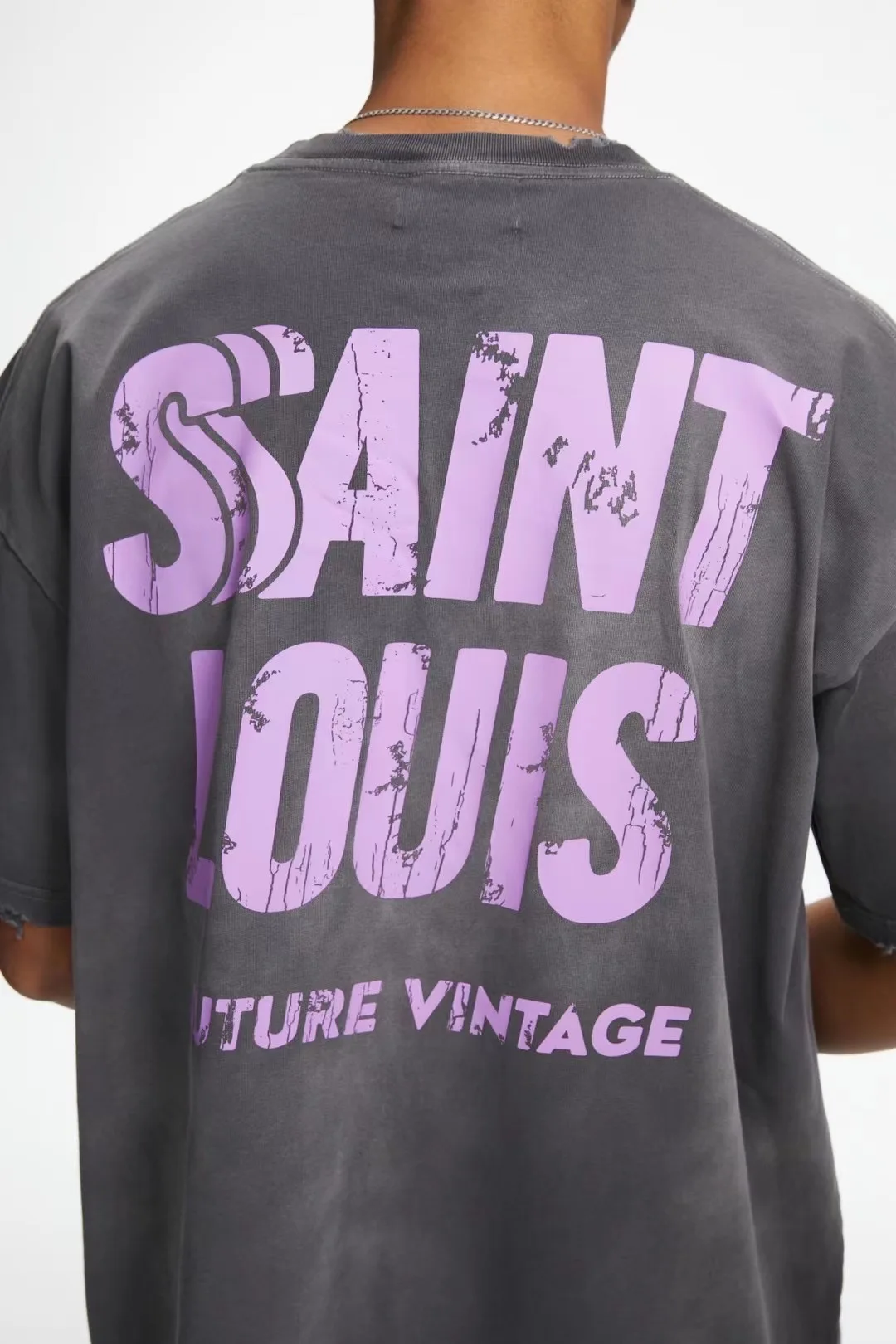 Saint Louis American High Street винтажная футболка ручной работы Dir Spray Loose ort Sve для мужчин летняя мода
Saint Louis American High Street винтажная футболка ручной работы Dir Spray Loose ort Sve для мужчин летняя мода