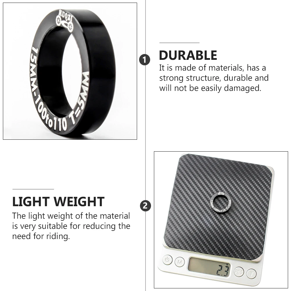 2Pcs Bicycle Hub Spacers 5Mm Conversion Washer 100 to 110Mm for Bike Brake Screw Washer Set Road Mountain Bike Accessories
2Pcs Bicycle Hub Spacers 5Mm Conversion Washer 100 to 110Mm for Bike Brake Screw Washer Set Road Mountain Bike Accessories