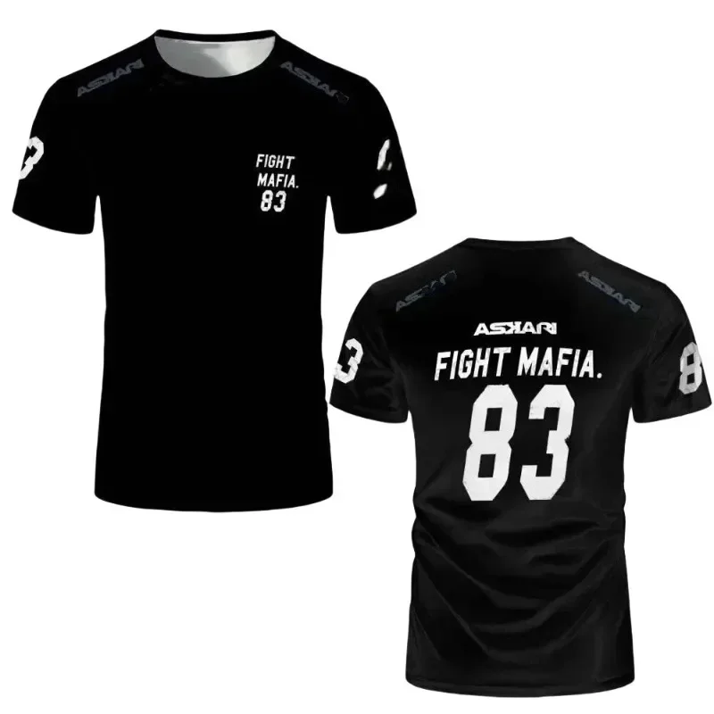 ASKARI Boxing Fighting Match Design 3D Men Fitness Short Sleeve T-shirt Breathable Sports Tees for Male Outdoor Trainning moto
ASKARI Boxing Fighting Match Design 3D Men Fitness Short Sleeve T-shirt Breathable Sports Tees for Male Outdoor Trainning moto