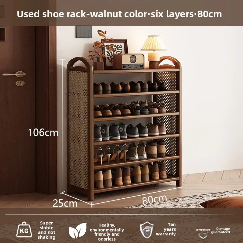 Shoe rack Multi-layer household door Narrow rattan shoe storage rack Light luxury shoe cabinet
Shoe rack Multi-layer household door Narrow rattan shoe storage rack Light luxury shoe cabinet