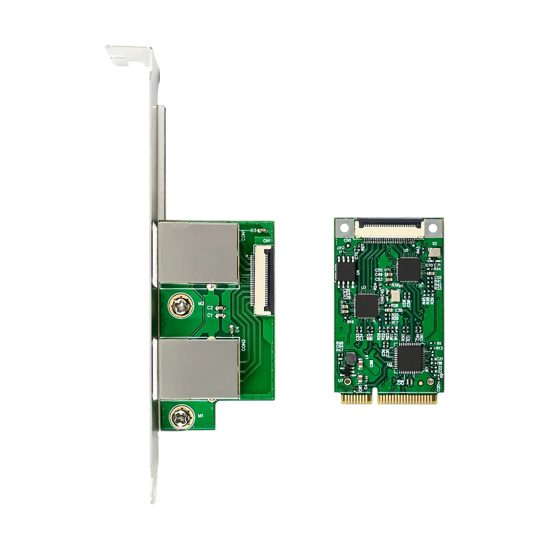 SUNWEIT ST7367 Dual 2.5G Wired MiniPCIe RTL8125B Industrial Ethernet NIC External with Stock Availability
SUNWEIT ST7367 Dual 2.5G Wired MiniPCIe RTL8125B Industrial Ethernet NIC External with Stock Availability