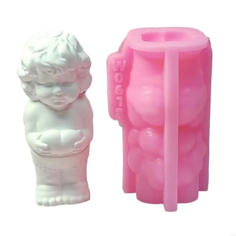 Retail/Drop Shipping Heart Holding Angel Figurine Ornament Mold Flexible Silicone Mold Home Decoration Gypsum Mould Jewelry Tool
Retail/Drop Shipping Heart Holding Angel Figurine Ornament Mold Flexible Silicone Mold Home Decoration Gypsum Mould Jewelry Tool