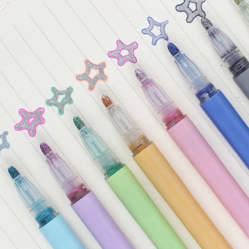 8 шт., флуоресцентные маркеры с двойной линией, быстросохнущий цветной гелевый маркер для рисования, письма, рукоделия, сделай сам, художественный маркер
8 шт., флуоресцентные маркеры с двойной линией, быстросохнущий цветной гелевый маркер для рисования, письма, рукоделия, сделай сам, художественный маркер