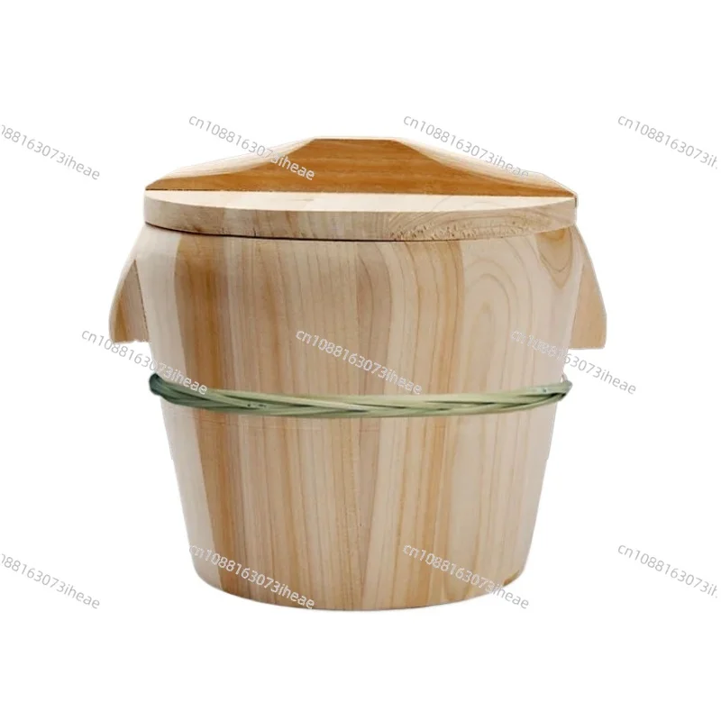 Wood Steamed Rice Bucket Bamboo Barrel Rice Steamer Retort Household Commercial Steamed Wood Rice Food Accessories
Wood Steamed Rice Bucket Bamboo Barrel Rice Steamer Retort Household Commercial Steamed Wood Rice Food Accessories