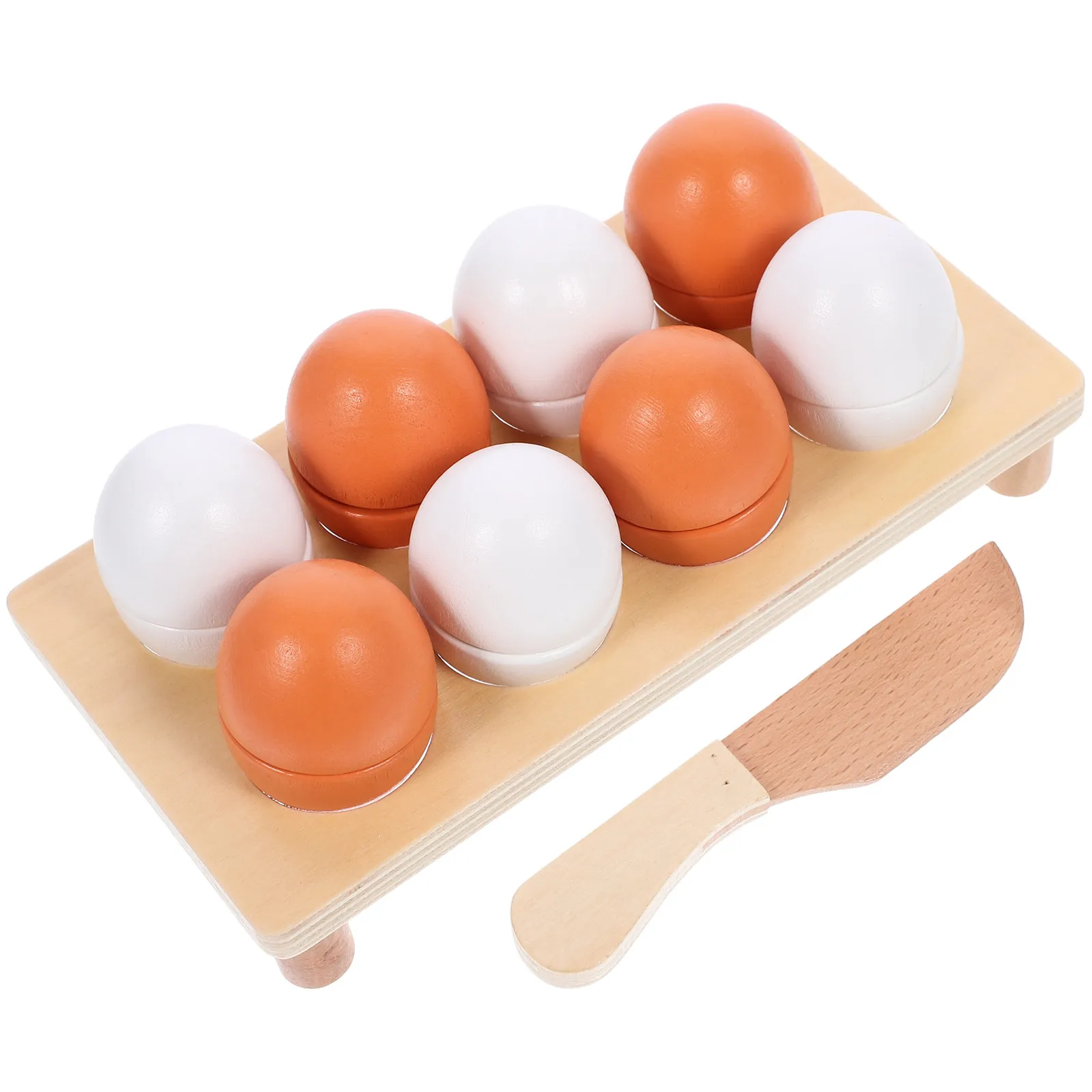 1Set Wooden Hen Egg Duck Egg Simulation Cutting Play Kitchen Educational Pretend Food Set Safe Smooth Edge Reusable Role Play
1Set Wooden Hen Egg Duck Egg Simulation Cutting Play Kitchen Educational Pretend Food Set Safe Smooth Edge Reusable Role Play